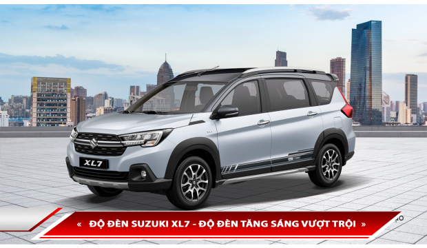 ĐỘ ĐÈN SUZUKI XL7 - ĐỘ ĐÈN TĂNG SÁNG VƯỢT TRỘI